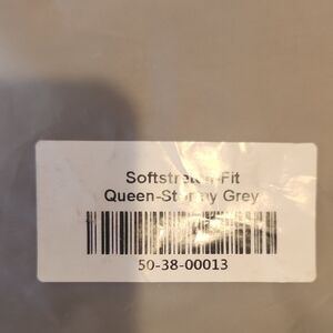 SoftStretch-Fit Queen Bedding Sheets - Stormy Grey
